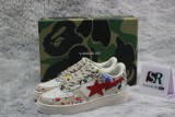 A Bathing Ape Bape Sta Paint Beige  001FW12010091