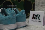 A Bathing Ape Bape Sta Blue Suede 1H70-191-004