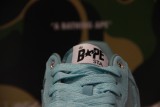 A Bathing Ape Bape Sta Blue Suede 1H70-191-004