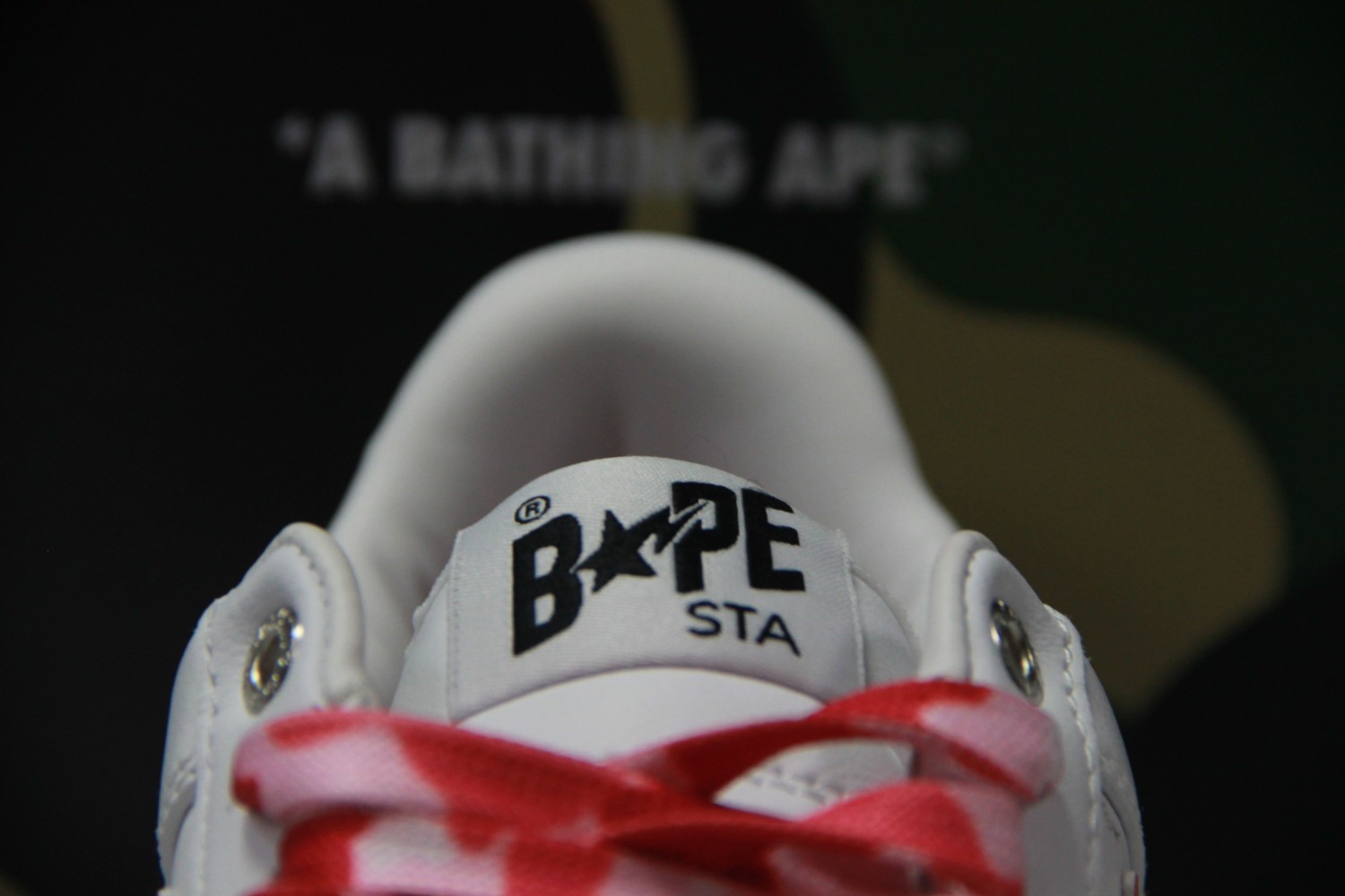 A Bathing Ape Bape Sta Low White ABC Camo Pink (2021)  1H20191045-PNK