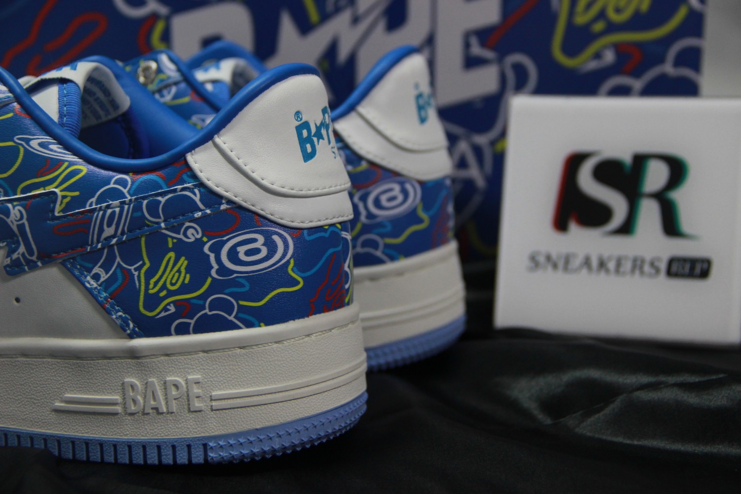 A Bathing Ape Bape Sta Medicom Toy Bearbrick Camo Blue  1H73191913-BLU/1H73-291-911