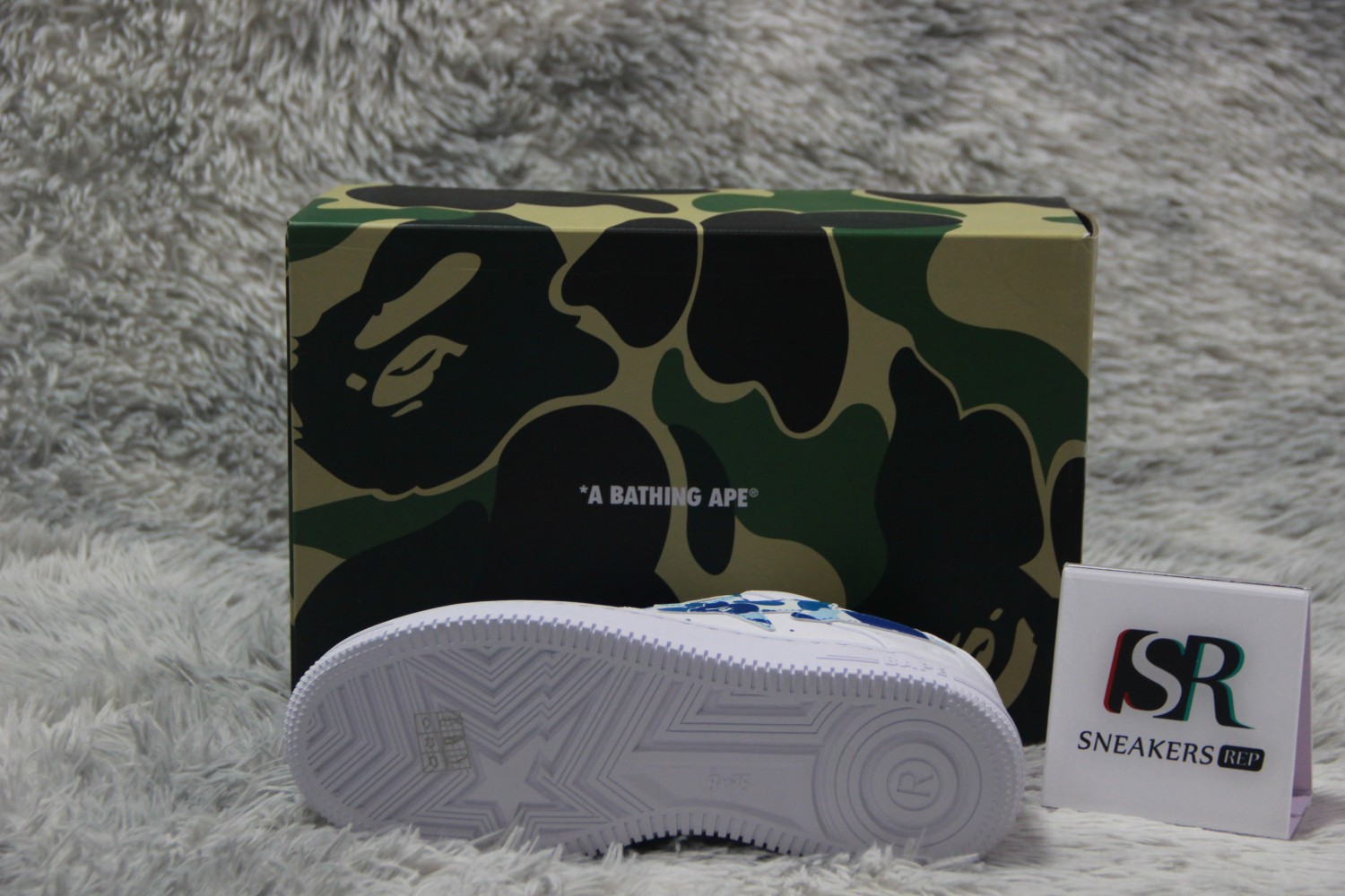 A Bathing Ape Bape Sta Low ABC Camo White Blue (2022)  1I70191005-BLU/1I70291004-BLU/001FWI701005-BLU