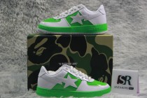 A Bathing Ape Bape Sta  white light green 1H7019005