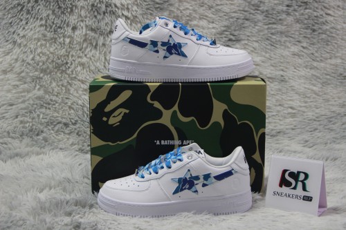 A Bathing Ape Bape Sta Low ABC Camo White Blue (2022)  1I70191005-BLU/1I70291004-BLU/001FWI701005-BLU