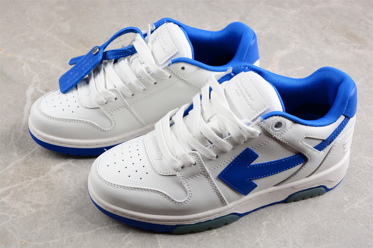 OFF-WHITE Out Of Office  OOO  Low White Blue (FW21)  OMIA189F21LEA0020145