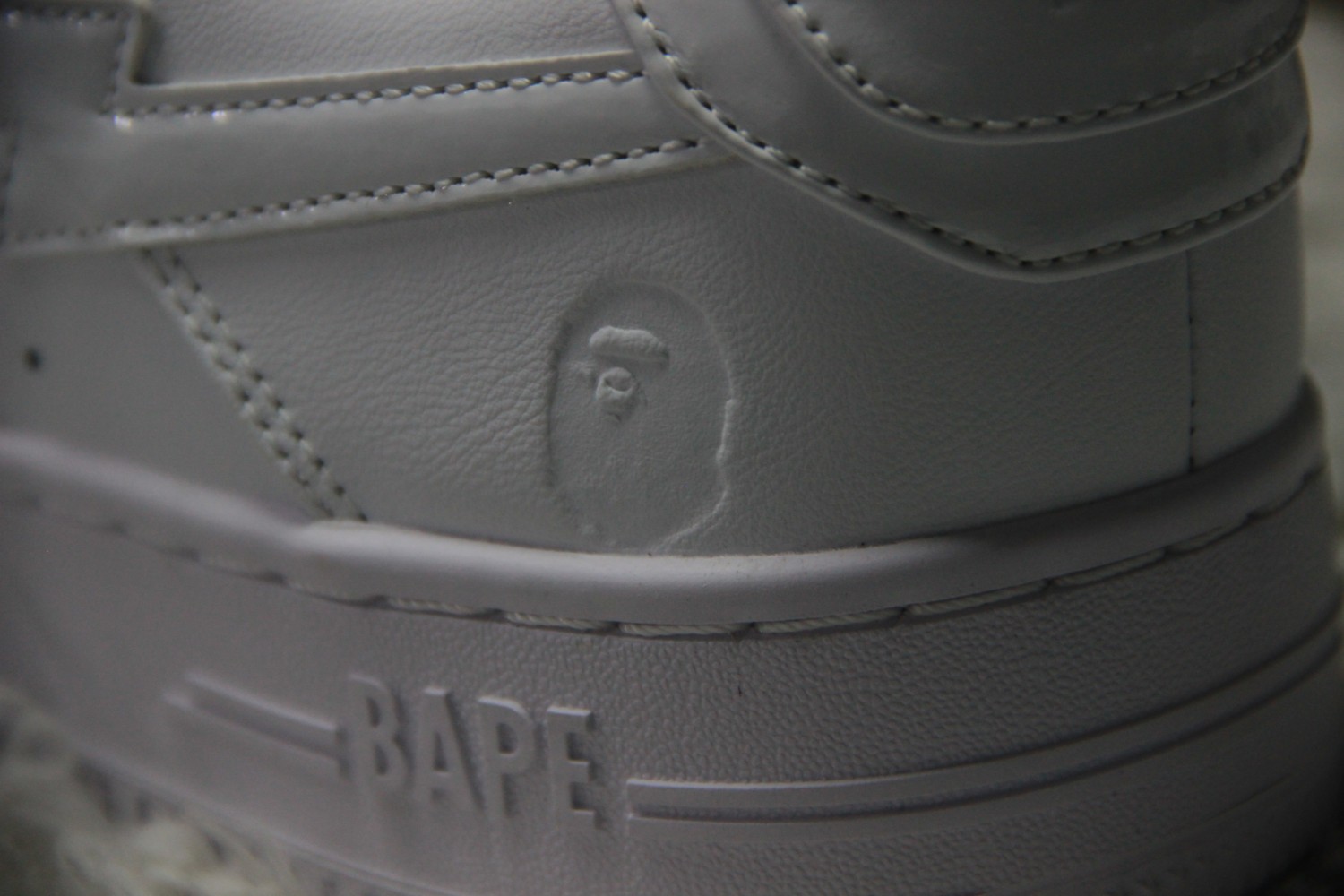 A Bathing Ape Bape Sta Triple White 1J30-291-013/1J30-191-013/001FWJ301013I-WHT