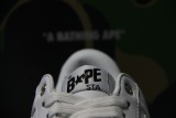 A Bathing Ape Bape Sta Triple White 1J30-291-013/1J30-191-013/001FWJ301013I-WHT