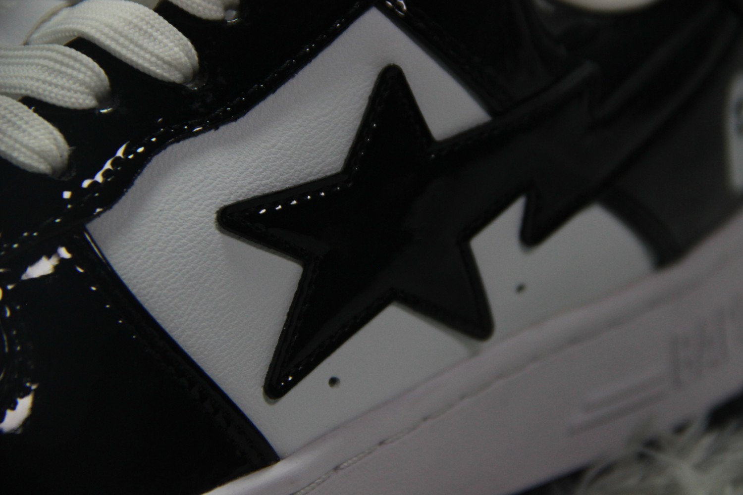 A Bathing Ape Bape Sta Low Black 001FWH701001_BLK_A