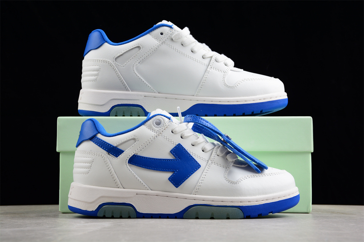OFF-WHITE Out Of Office  OOO  Low White Blue (FW21)  OMIA189F21LEA0020145