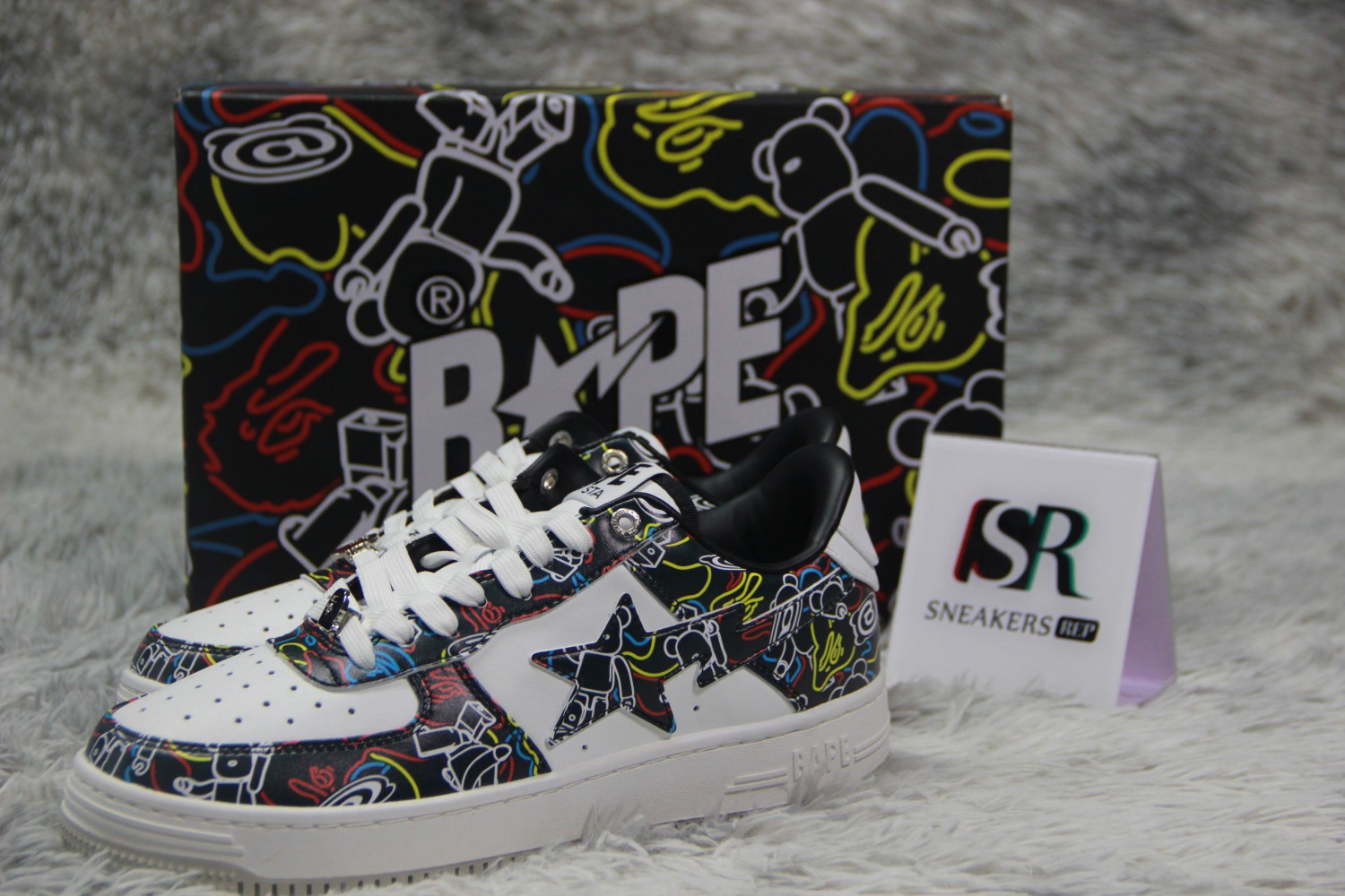 A Bathing Ape Bape Sta Medicom Toy Bearbrick Camo Black  1H73191913-BLK/1H73-291-911