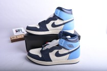 Jordan 1 Retro High Obsidian UNC 555088一140