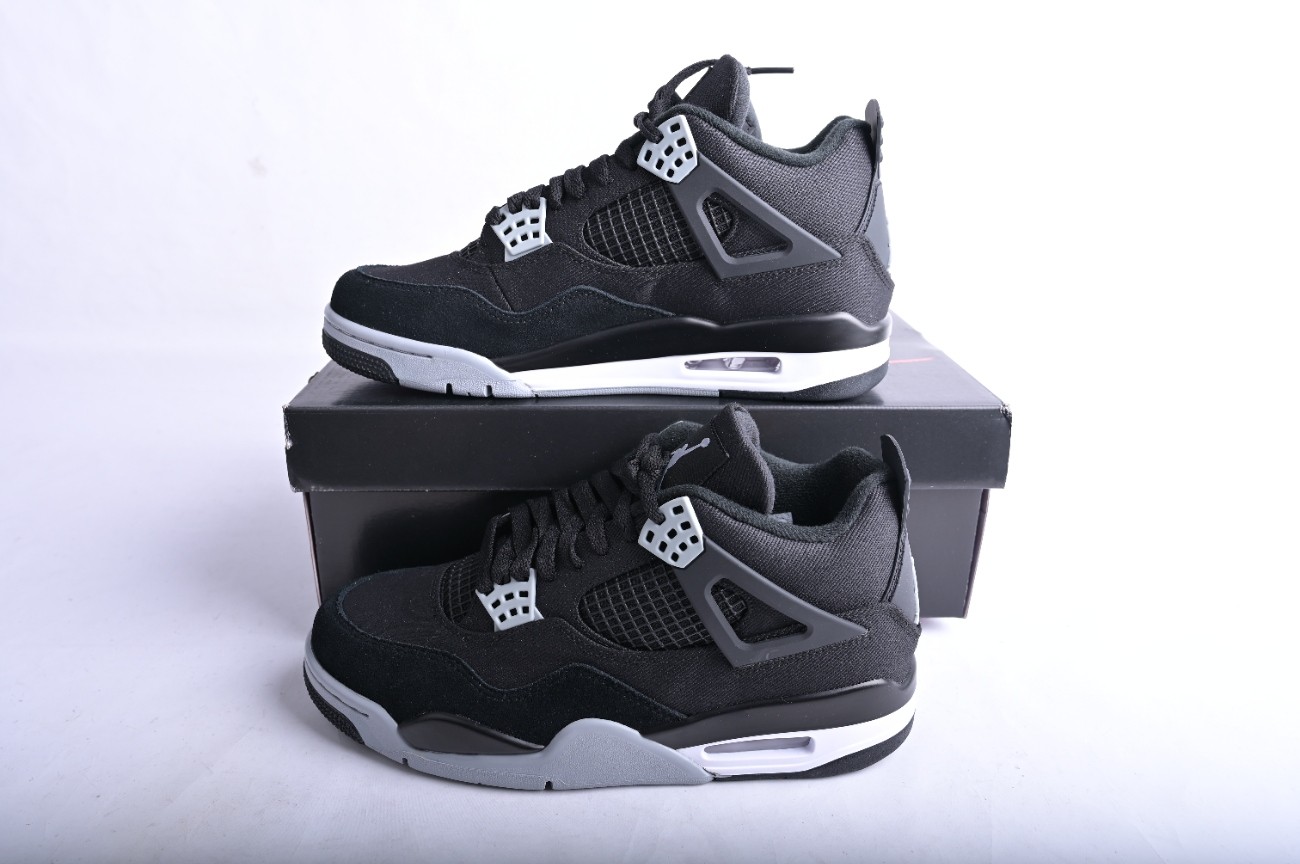 Jordan 4 Retro SE Black Canvas DH7138-006