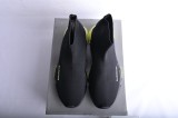 Bal*nci*ga Speed Clear Sole Sneaker Black Yellow Fluo