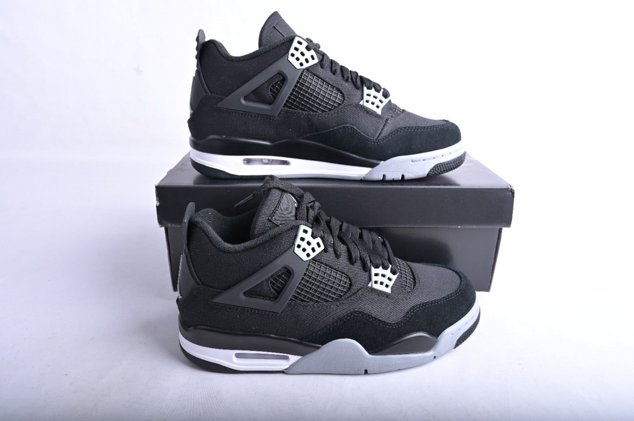 Jordan 4 Retro SE Black Canvas DH7138-006