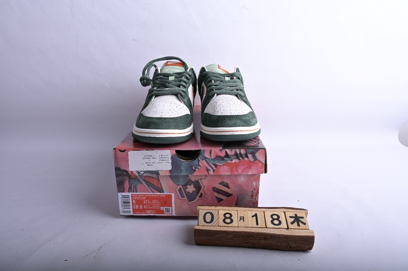 Otomo Katsuhiro x Nike SB Dunk Low Steamboy OST Green Blue Red LF0039-004