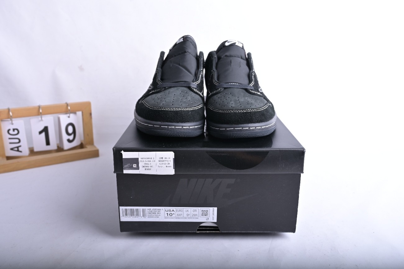 Jordan 1 Retro Low OG SP Travis Scott Black Phantom DM7866-001