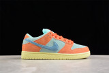 Nike SB Dunk Low Orange Emerald Rise DV5429-800