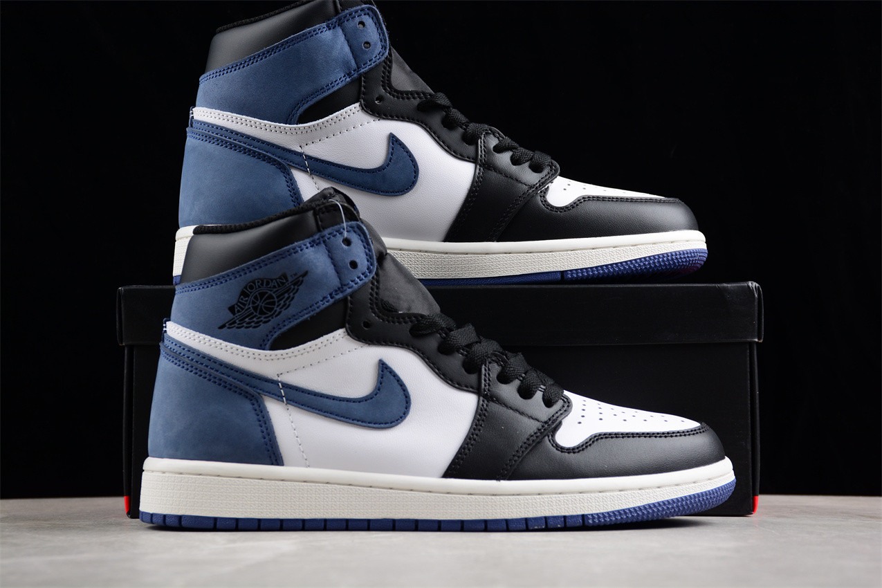 Jordan 1 Retro High Blue Moon 555088-115