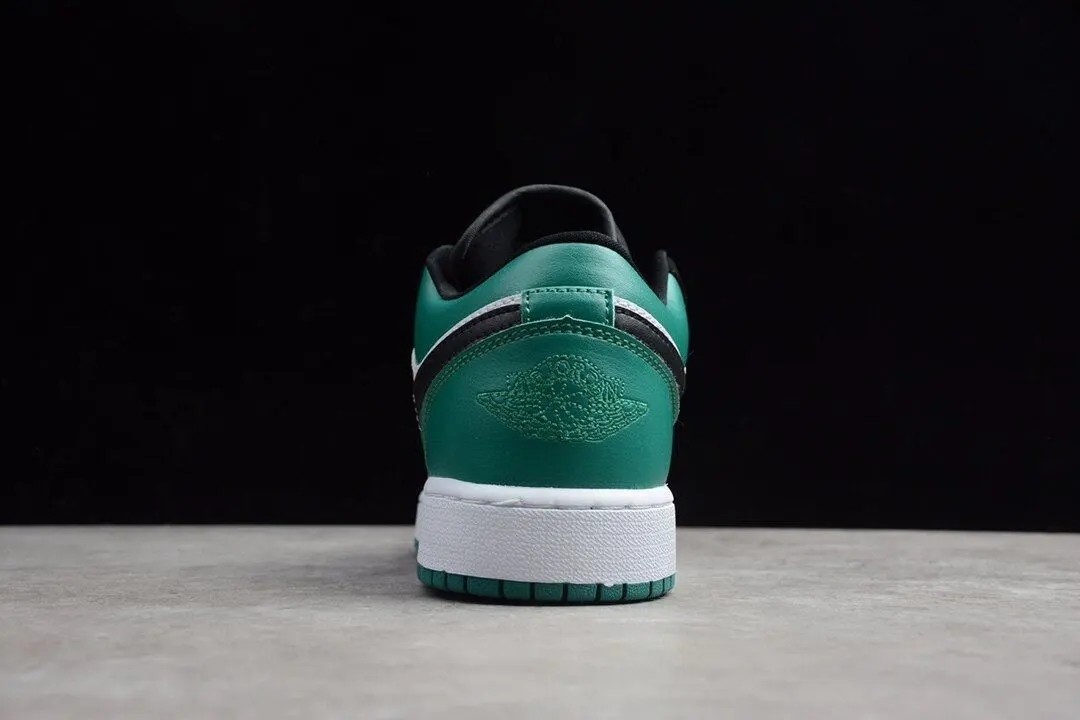Jordan 1 Low White Black Mystic Green 553558-113