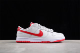 Nike Dunk Low Vast Grey Varsity Red FJ0832-011