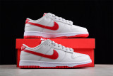 Nike Dunk Low Vast Grey Varsity Red FJ0832-011