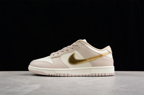 Nike Dunk Low Phantom Metallic Gold (Women's) DX5930-001