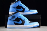 Jordan 1 Mid University Blue Black DQ8426-401