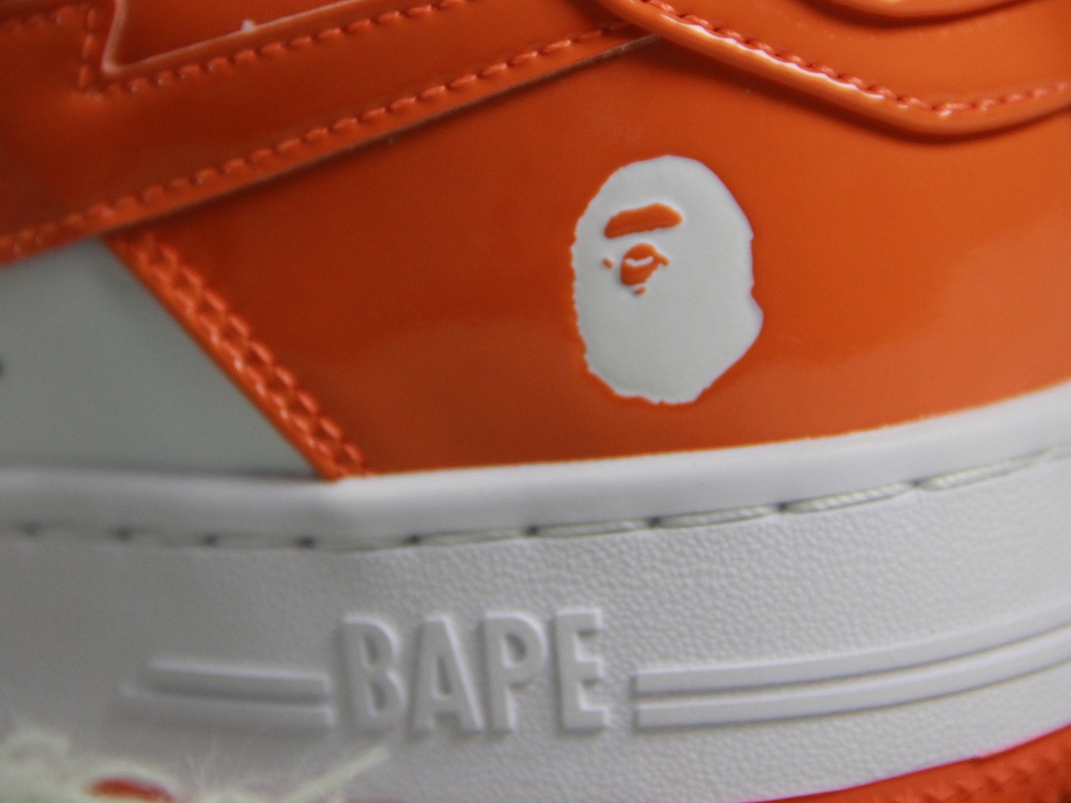 A Bathing Ape Bape Sta Low Orange 001FWH701001_ORG_A