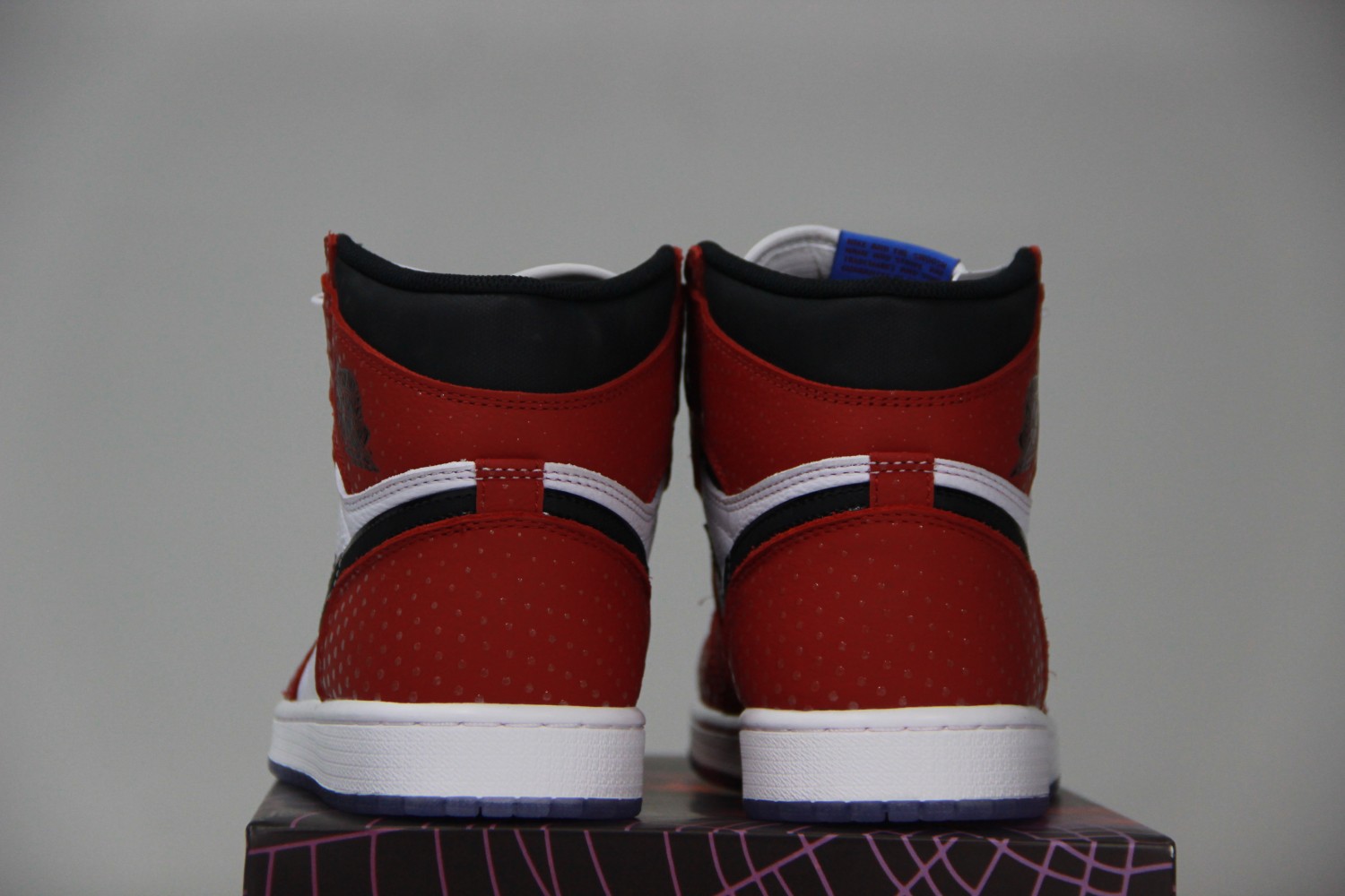 Jordan 1 Retro High Spider Man Origin Story (Special Box) 555088-602