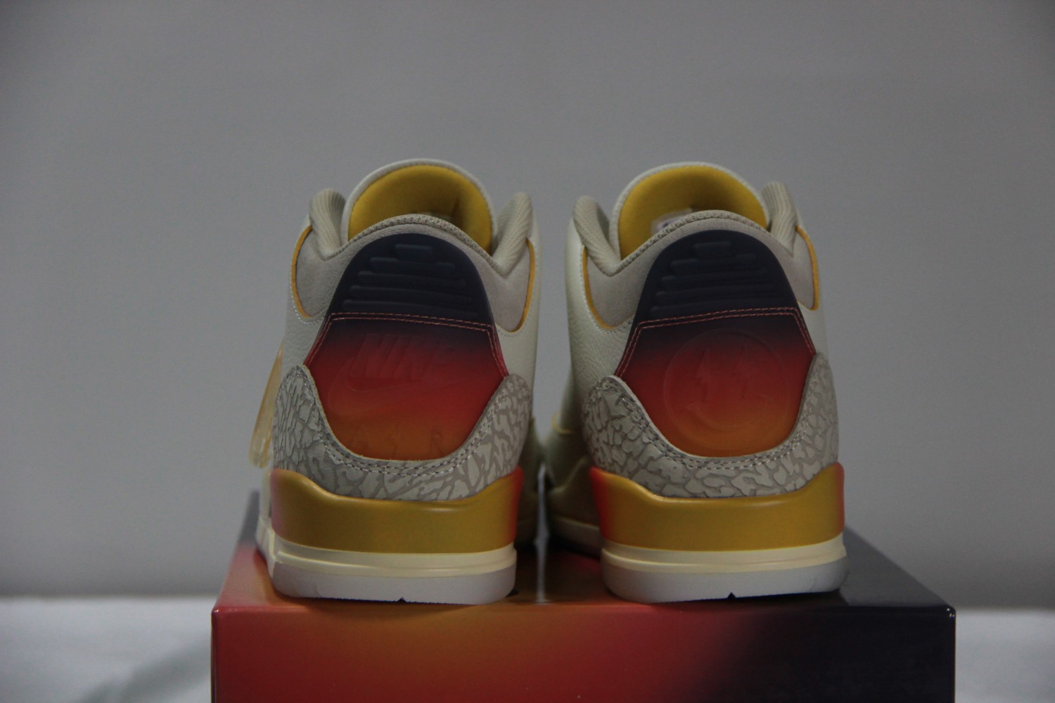 J Balvin x Air Jordan 4 White Blue Red FN0344-901