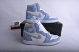 Jordan 1 Retro High Hyper Royal Smoke Grey (GS) 575441-402