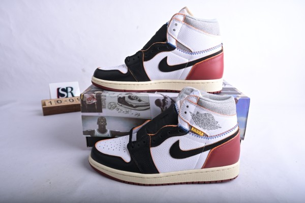 Jordan 1 Retro High Union Los Angeles Black Toe BV1300-106