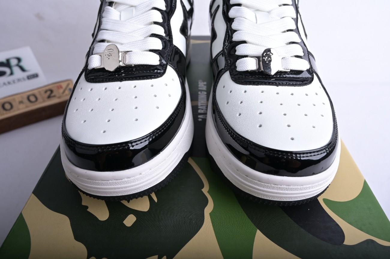 A Bathing Ape Bape Sta Low Black 001FWH701001_BLK_A