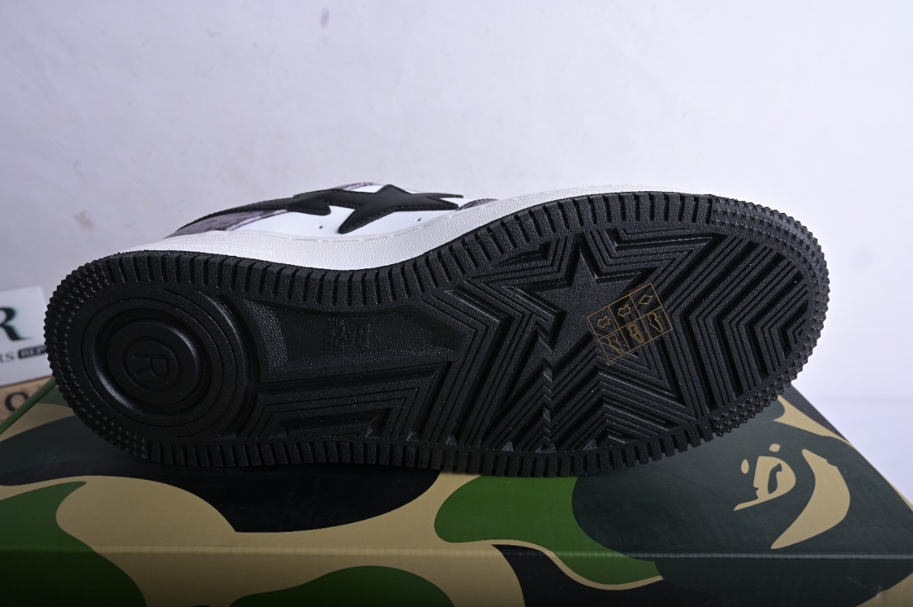 Bape STA low serpentine Black