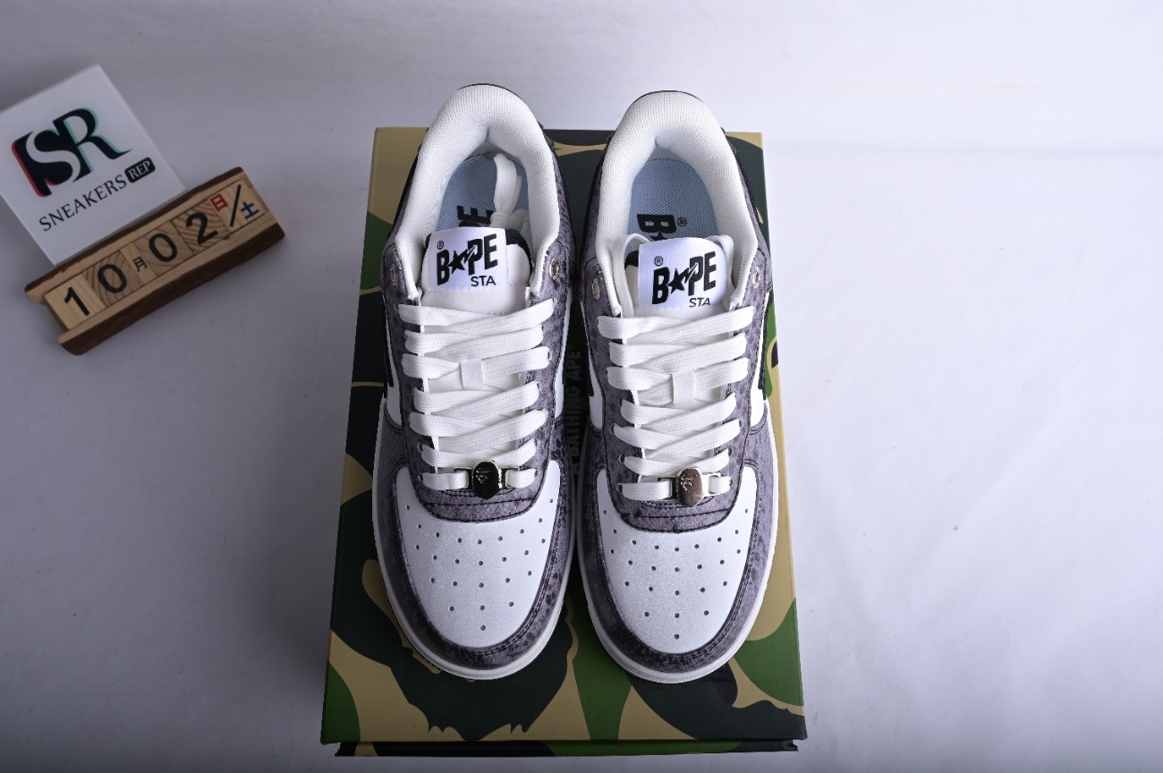 Bape STA low serpentine Black