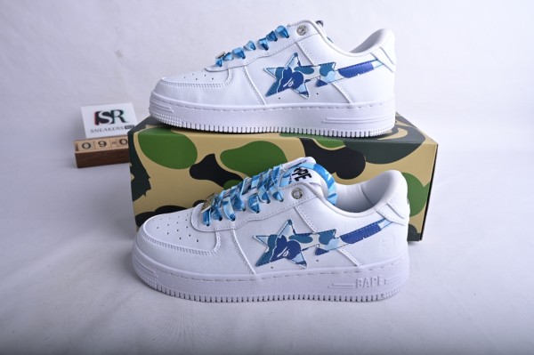 A Bathing Ape Bape Sta Low ABC Camo White Blue (2022)  1I70191005-BLU/1I70291004-BLU/001FWI701005-BLU