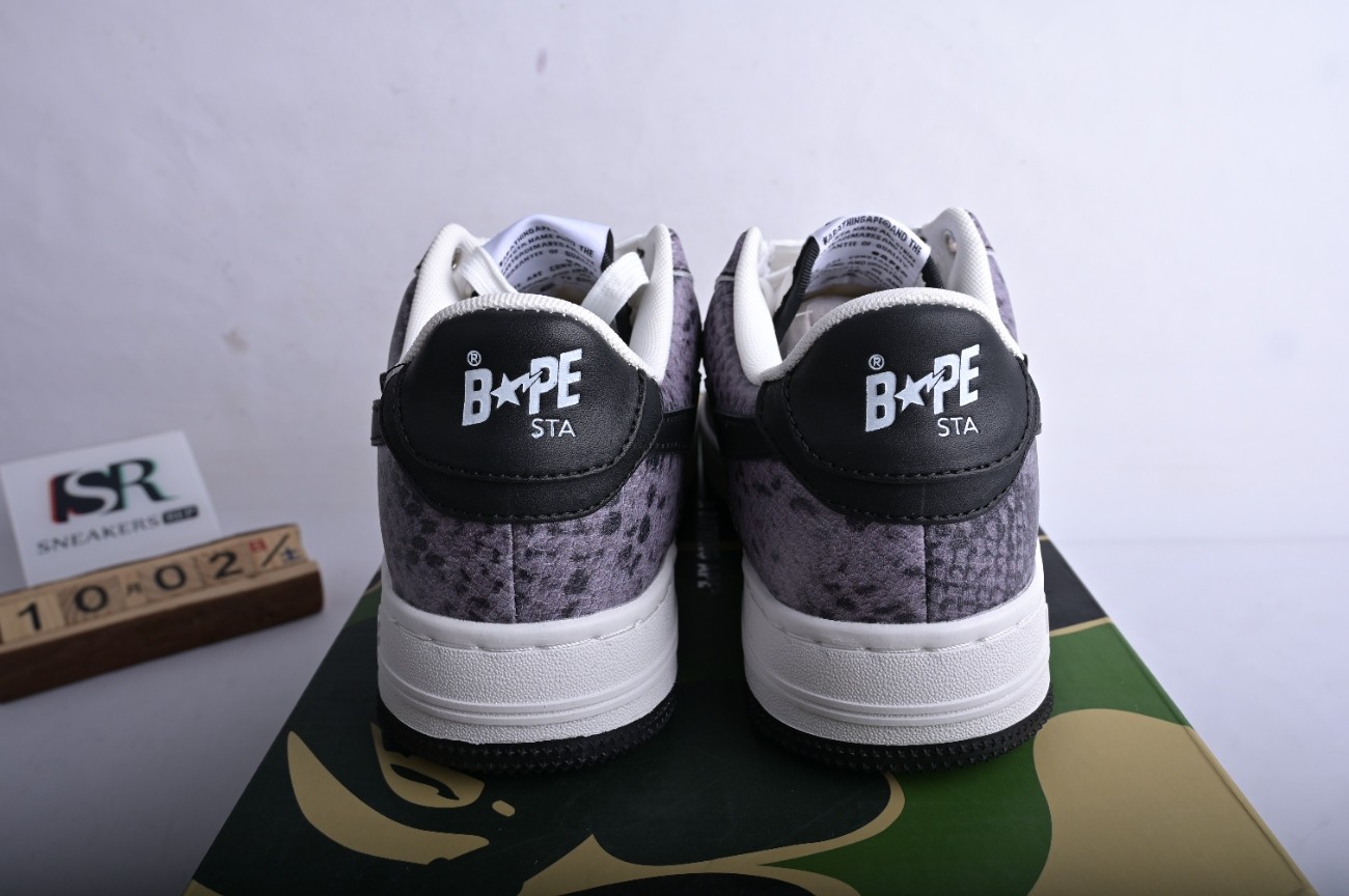 Bape STA low serpentine Black