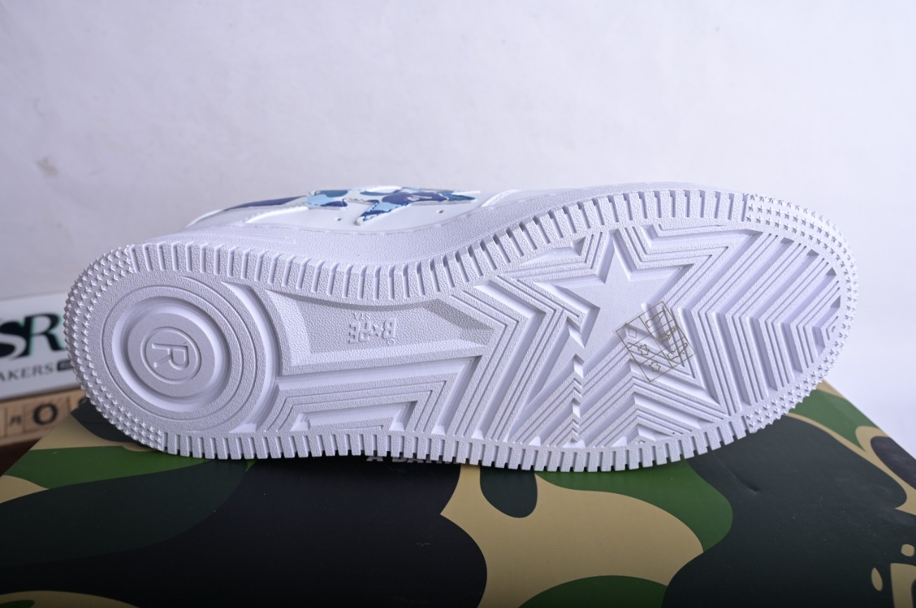 A Bathing Ape Bape Sta Low ABC Camo White Blue (2022)  1I70191005-BLU/1I70291004-BLU/001FWI701005-BLU