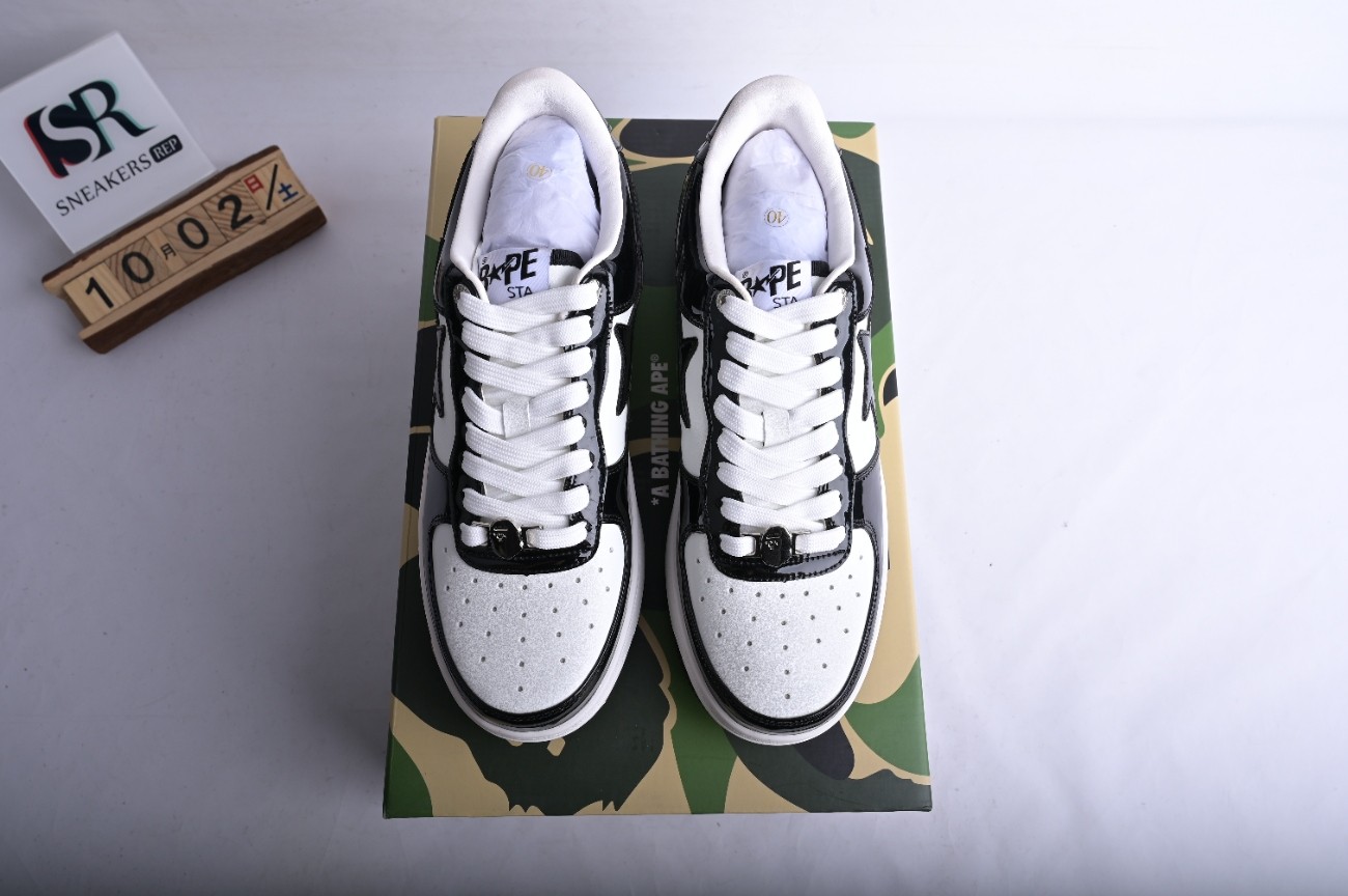 A Bathing Ape Bape Sta Low Black 001FWH701001_BLK_A