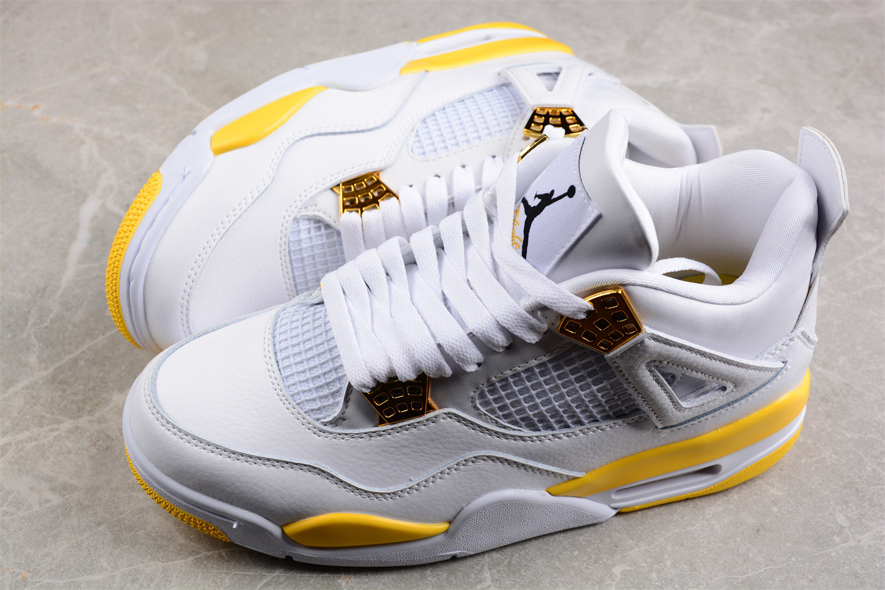 Air Jordan 4 WMNS “VividSulfur” AQ9129-101