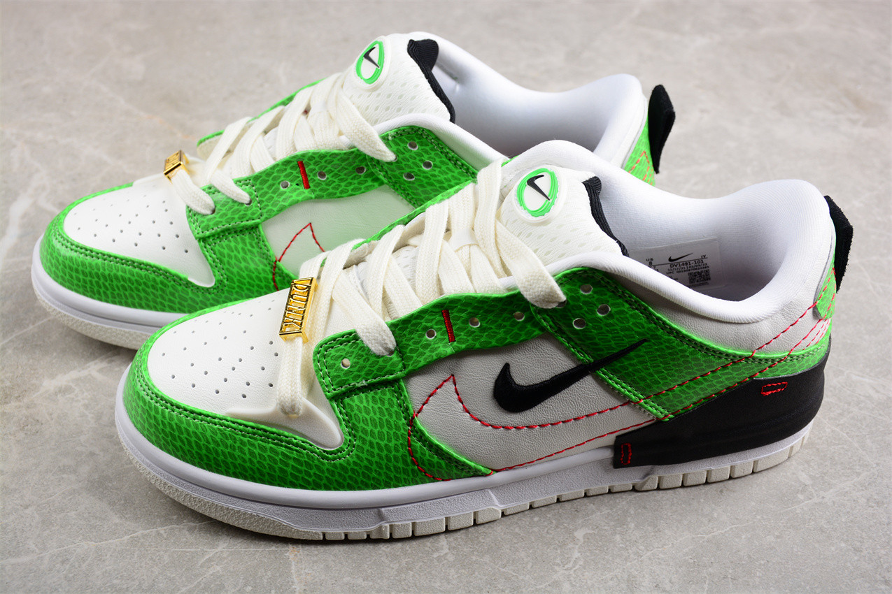 Nike Dunk Low Disrupt 2 Just Do It Snakeskin Green (W) DV1491-101