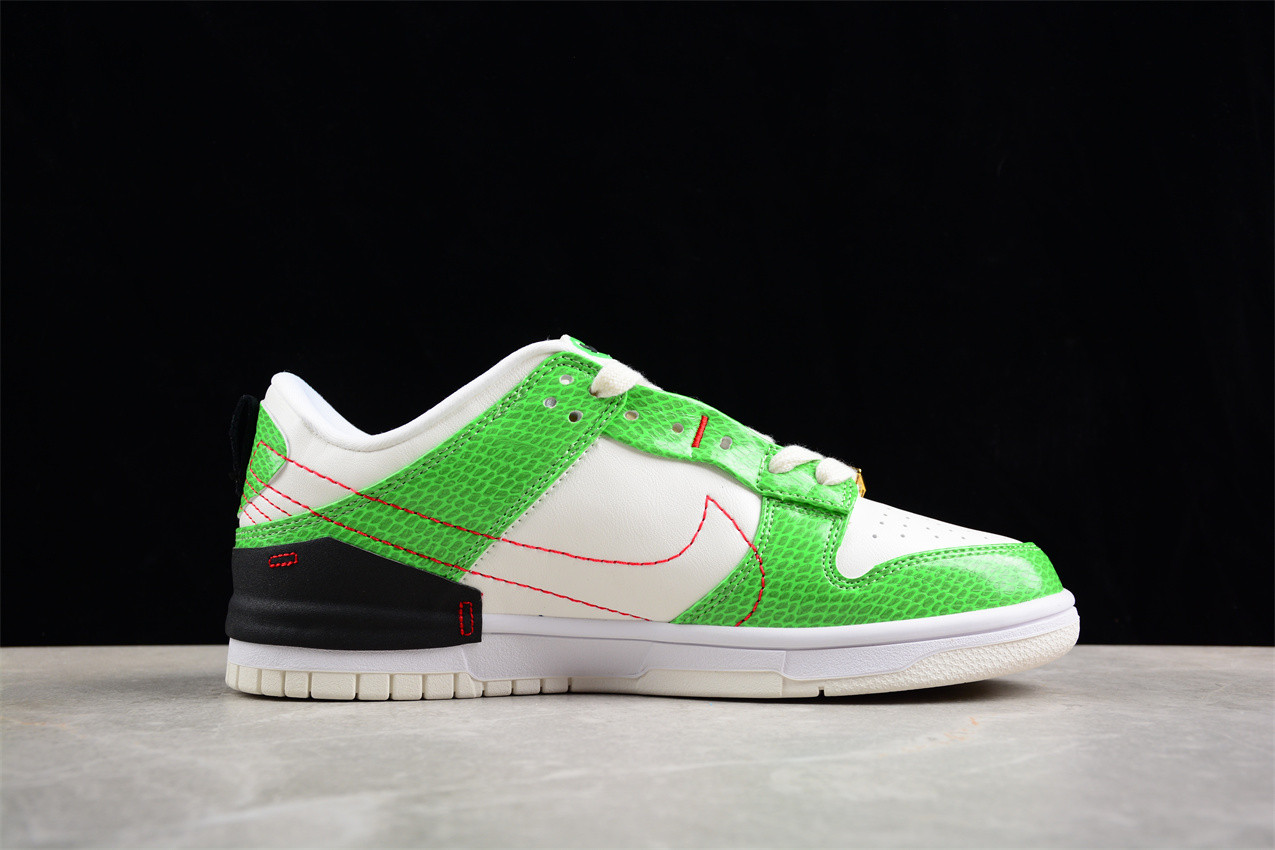 Nike Dunk Low Disrupt 2 Just Do It Snakeskin Green (W) DV1491-101