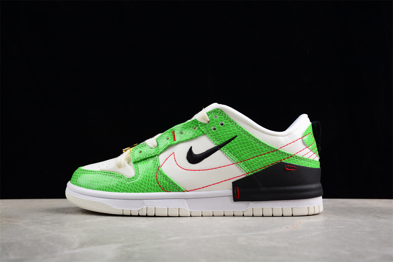 Nike Dunk Low Disrupt 2 Just Do It Snakeskin Green (W) DV1491-101