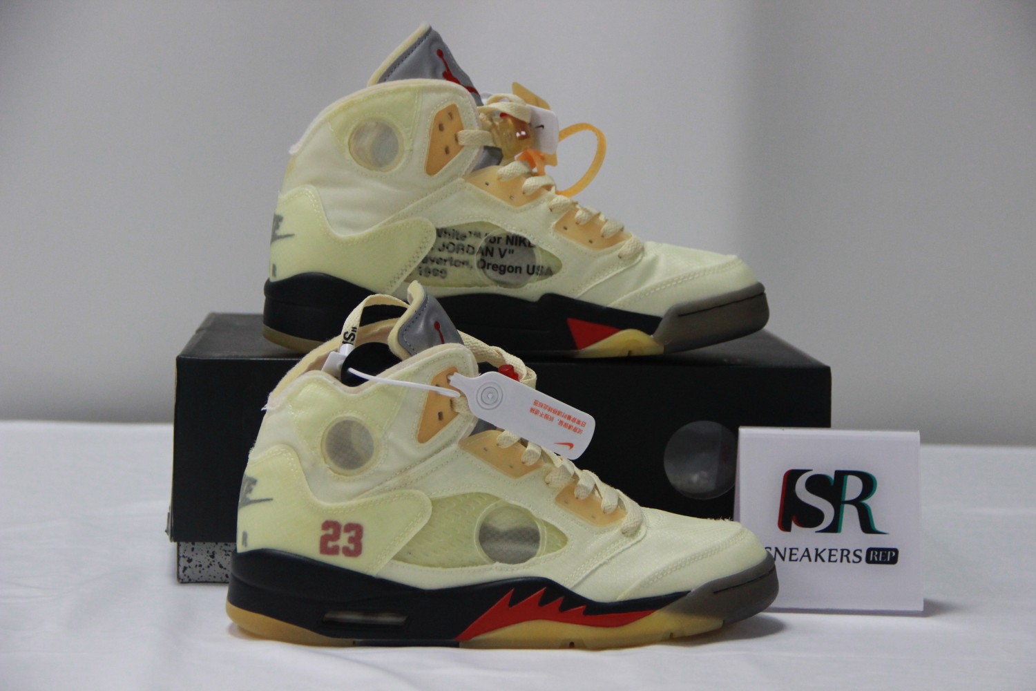 Jordan 5 Retro OFF-WHITE Sail DH8565-100