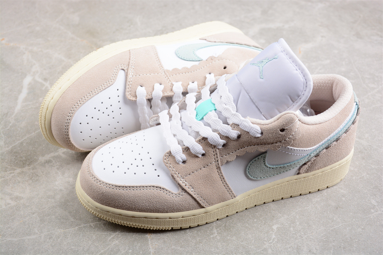 Jordan 1 Low SE Scalloped Edge Guava Ice (GS) DZ5356-800