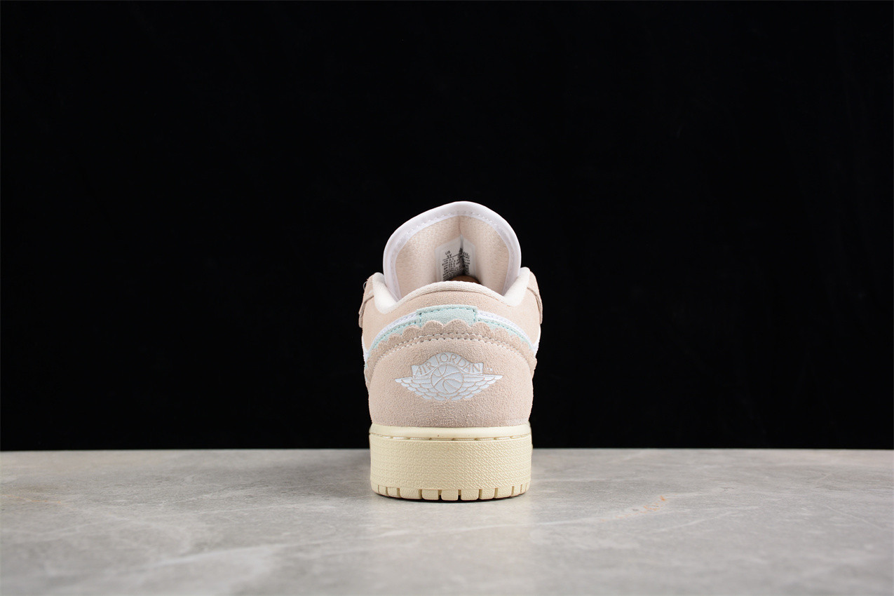 Jordan 1 Low SE Scalloped Edge Guava Ice (GS) DZ5356-800