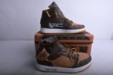 LV x Off White x Air Jordan 1 Customs MENS AQ0818 158