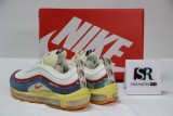 Nike Air Max 97 Coconut Milk Fossil Denim Red DV1486-162