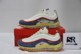 Nike Air Max 97 Coconut Milk Fossil Denim Red DV1486-162