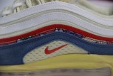 Nike Air Max 97 Coconut Milk Fossil Denim Red DV1486-162